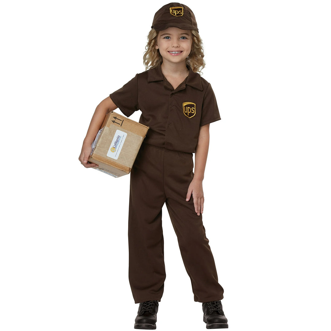 UPS Driver Toddler Costume