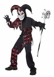 Sinister Jester Child Costume