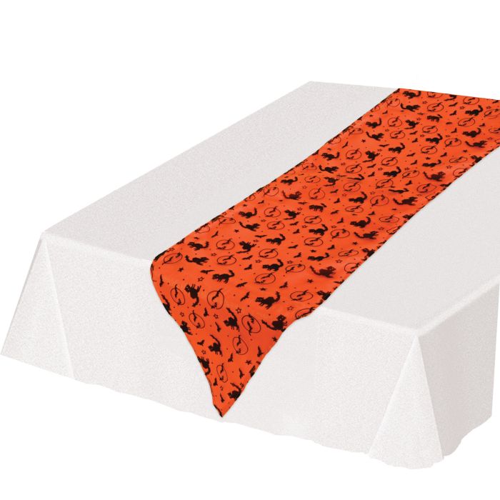 Beistle Vintage Halloween - Fabric Table Runner