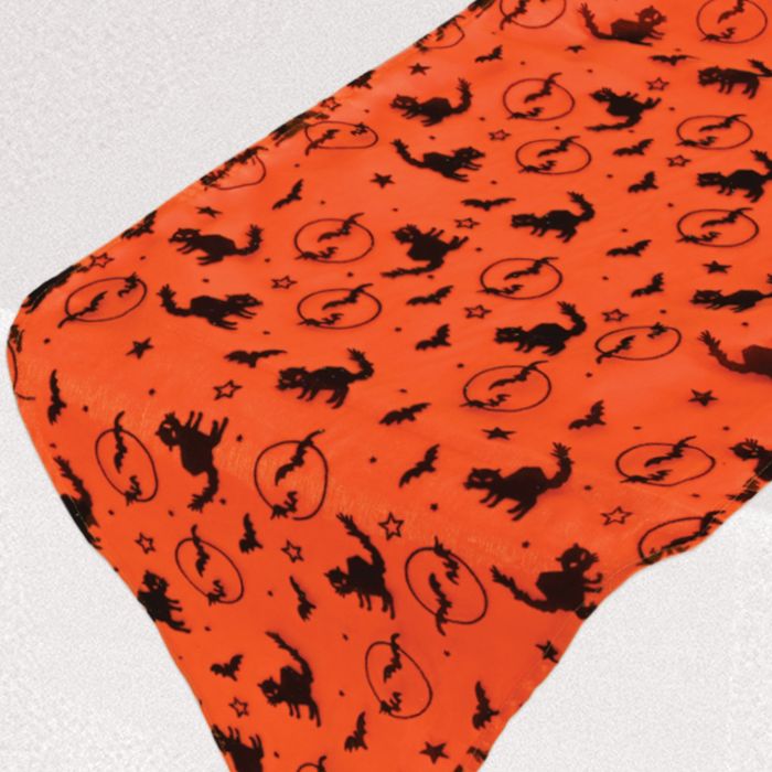 Beistle Vintage Halloween - Fabric Table Runner