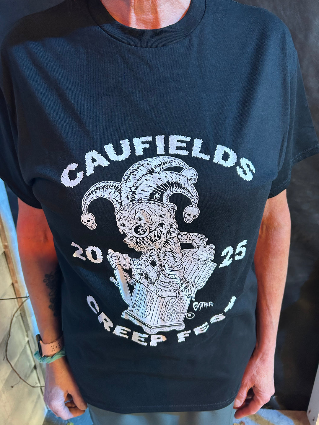 Caufield's 2025 Creepfest T-Shirt