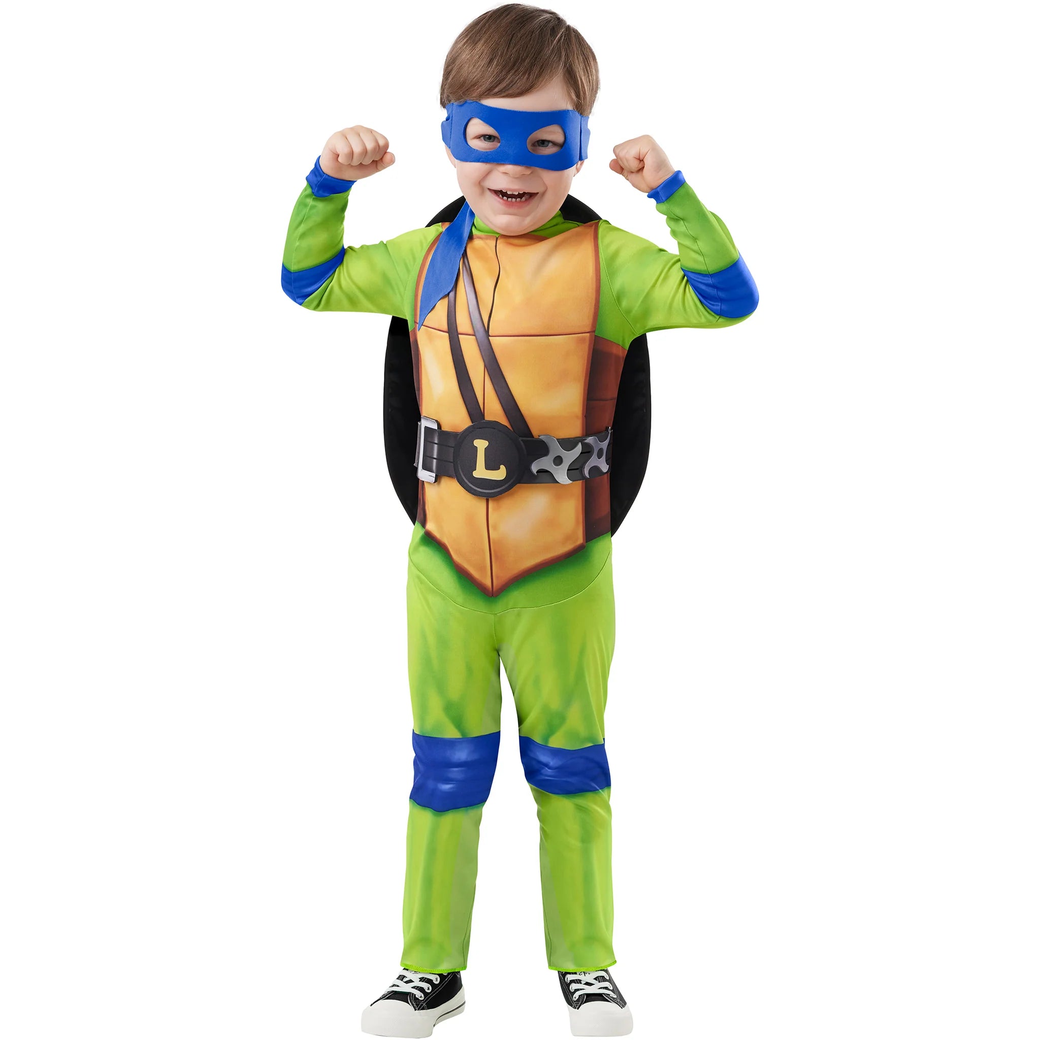  Teenage Mutant Ninja Turtles TMNT Boys Costume Youth T-Shirt(X-Small,  Leonardo) : Clothing, Shoes & Jewelry