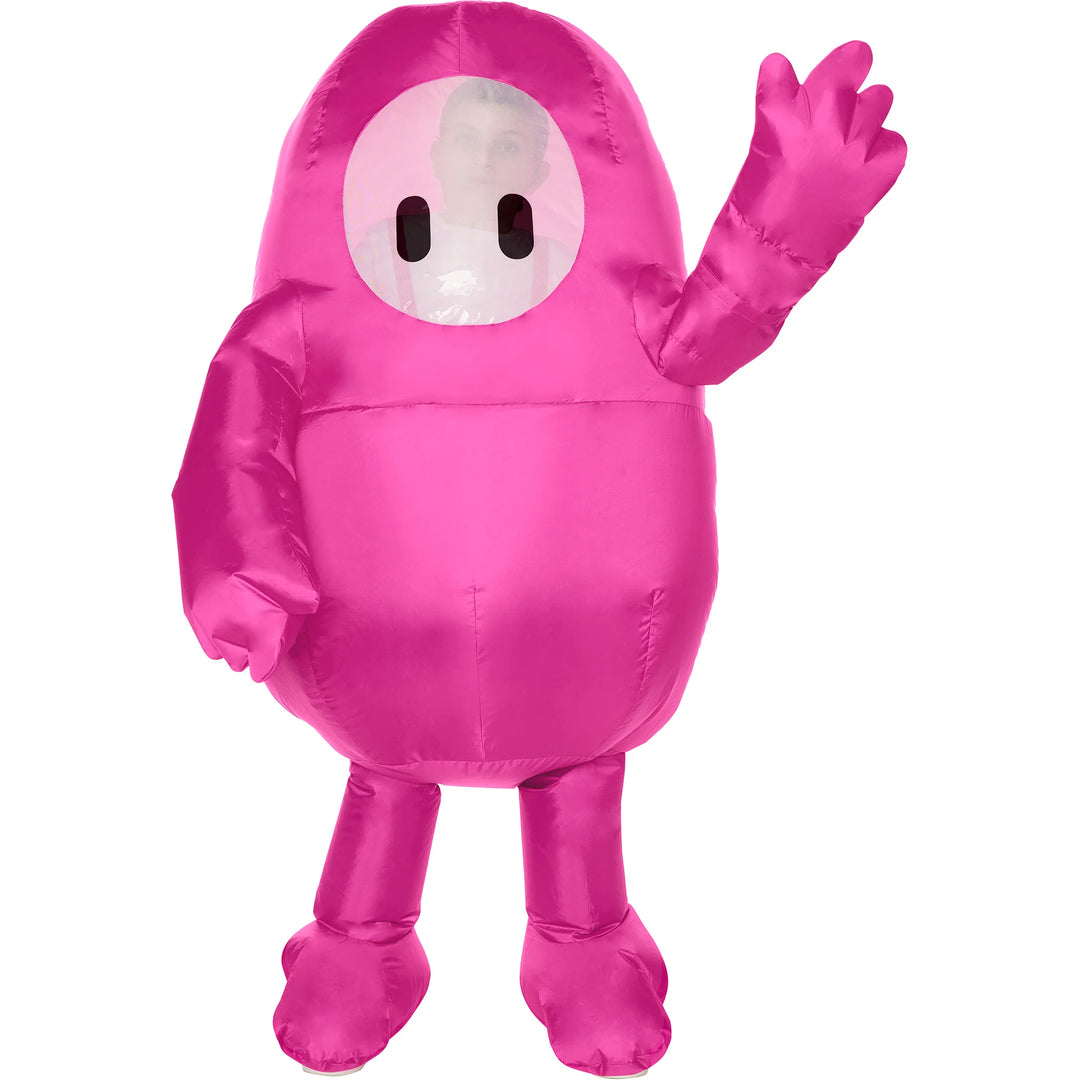 Fall Guys Pink Inflatable Costume Child