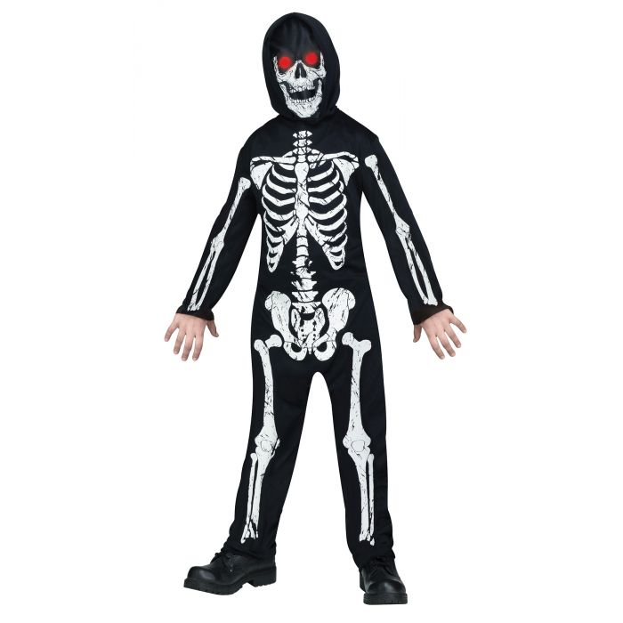 Fade In/Out Skeleton - Child Costume