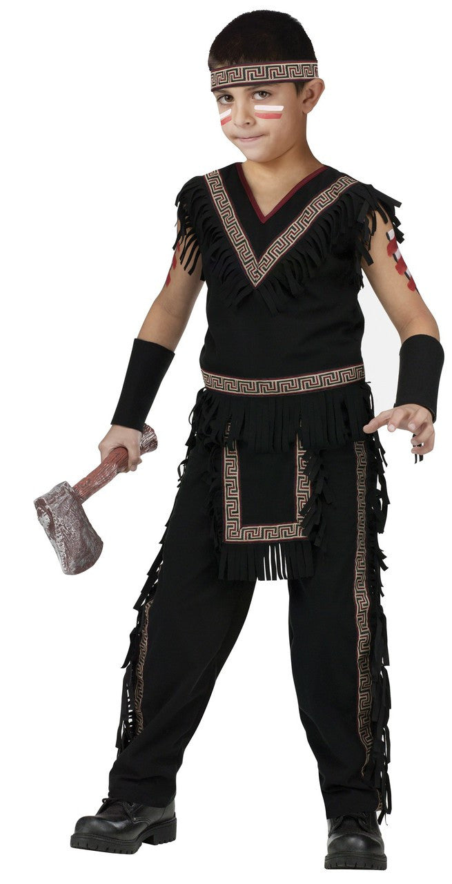 Fun World Midnight Warrior Native American Child Costume