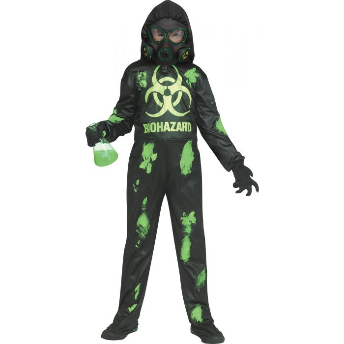 Light Up Bio-Hazard  Costume - Child