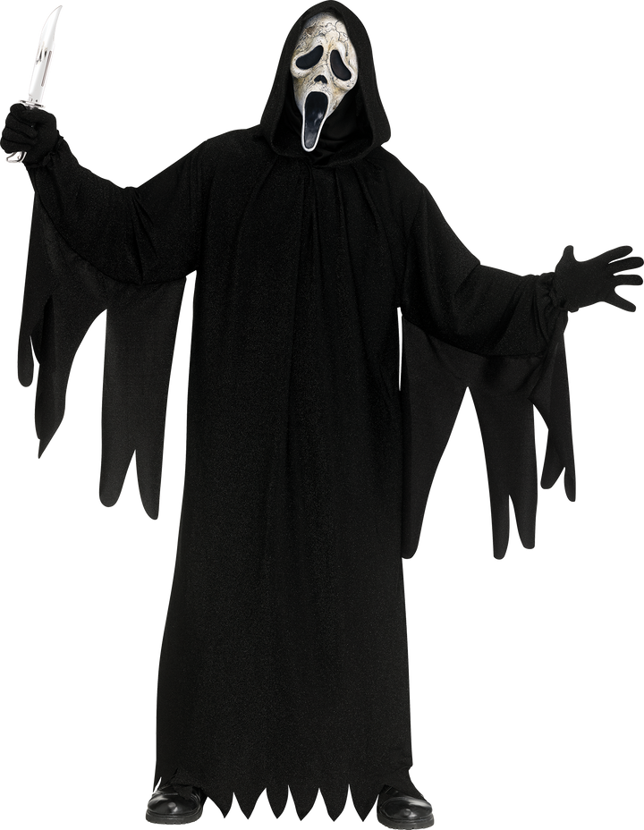 Ghost Face Aged Deluxe Adult Costume
