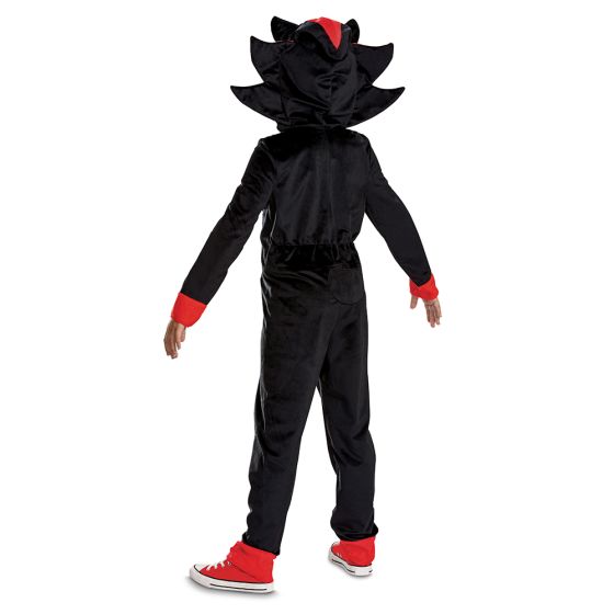 Shadow Sonic 3 Movie Hood Jumpsuit Children Costume