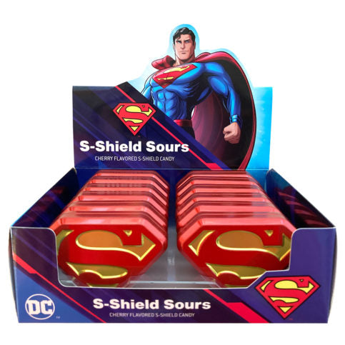 Superman Logo Candy Tin
