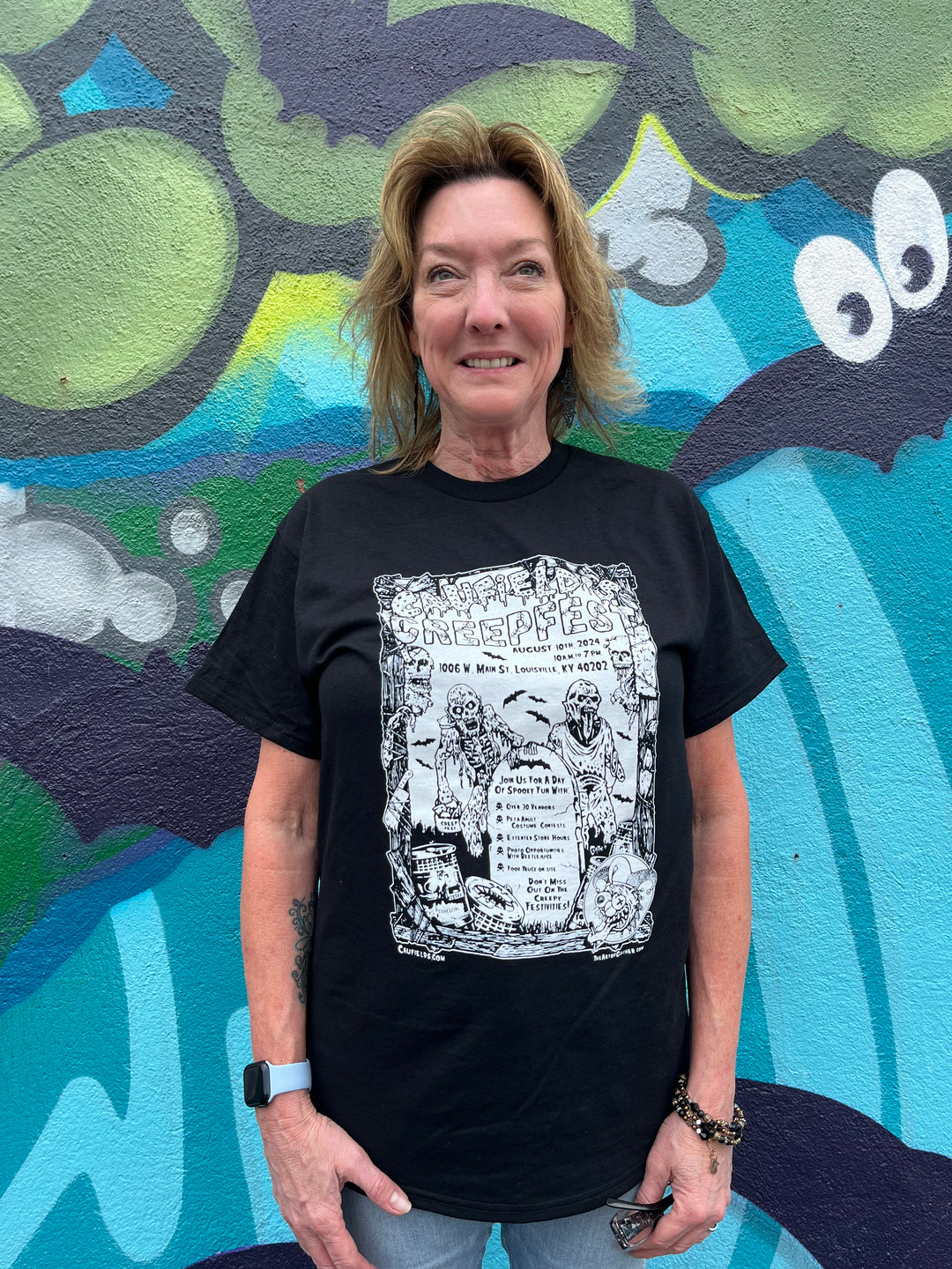 Caufield's 2024 Creepfest T-Shirt