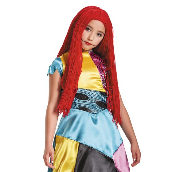 Nightmare Before Christmas - Sally Yarn Wig - Child