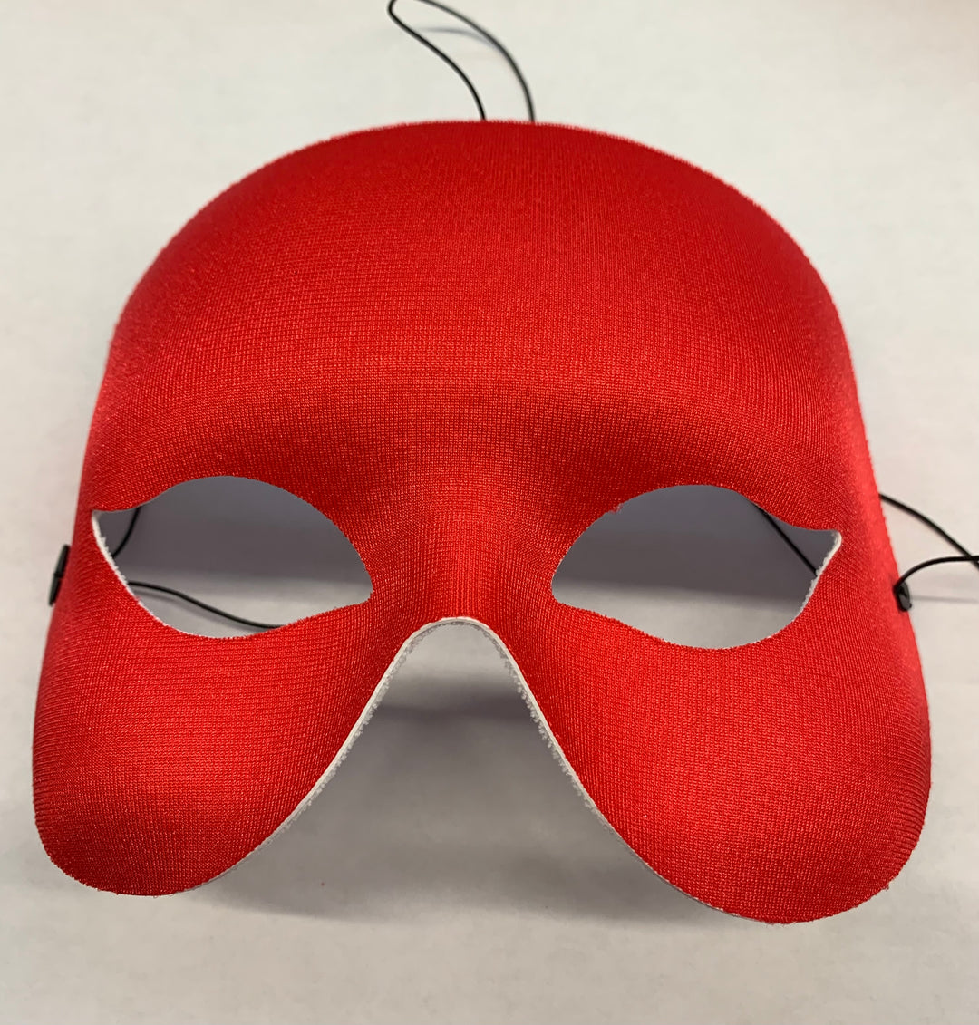 Red Venetian Half Mask