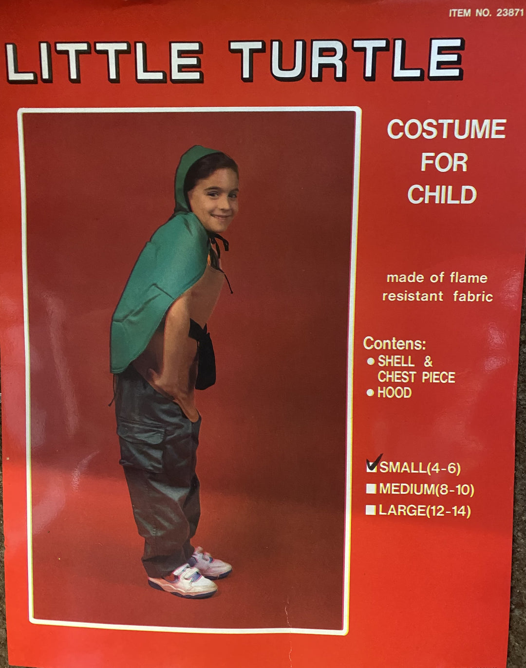 Little Turtle Child Costume