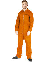 Orange Jumpsuit Prisoner  Costume - Adulth