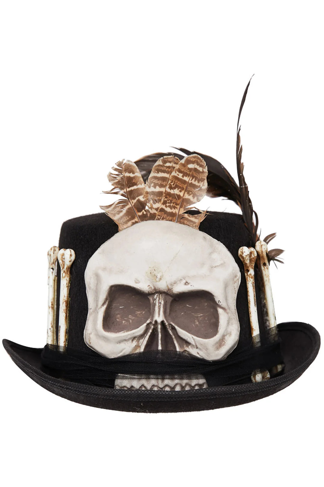 Skull and Bones Top Hat