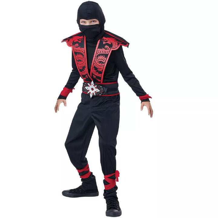 Child's Ninja w/Dagger Belt Costume