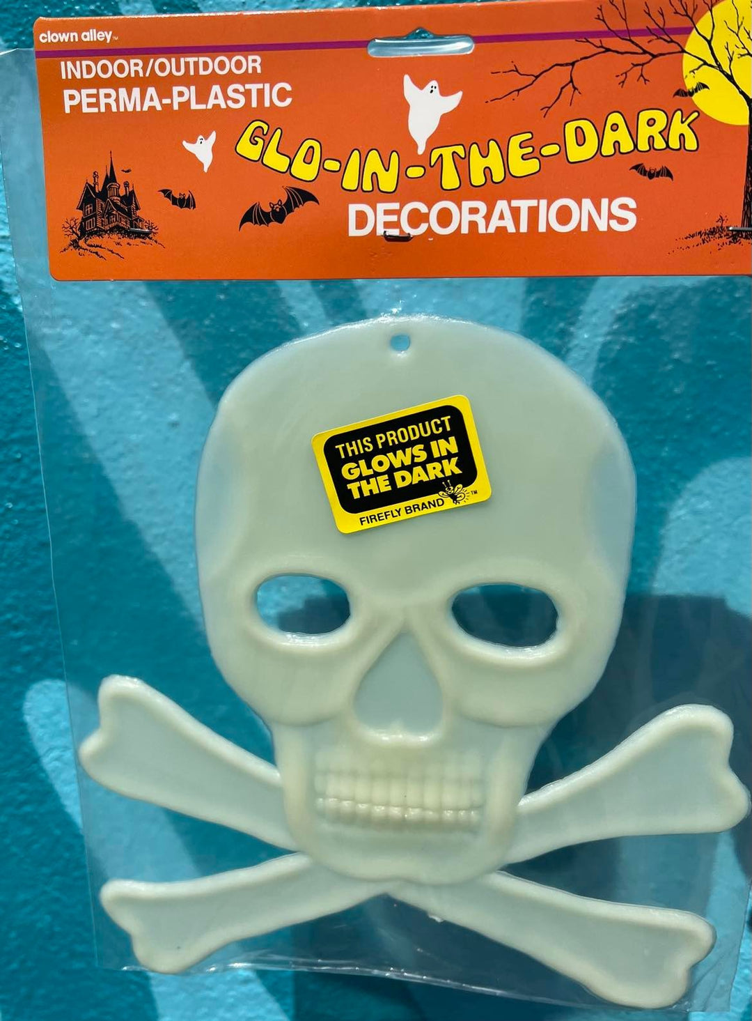 Glo-In-The-Dark Skeleton Wall Decor