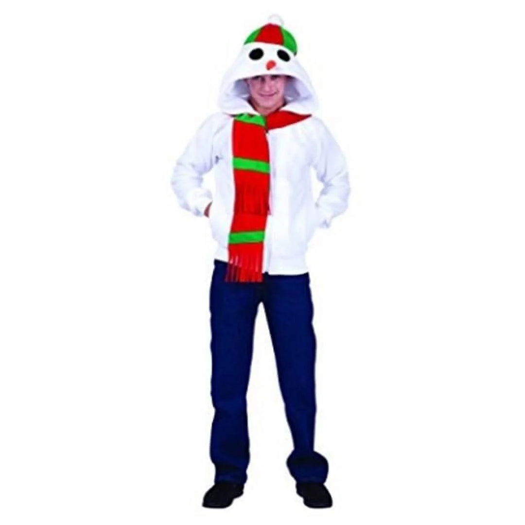 Snowman Adult Hoodie