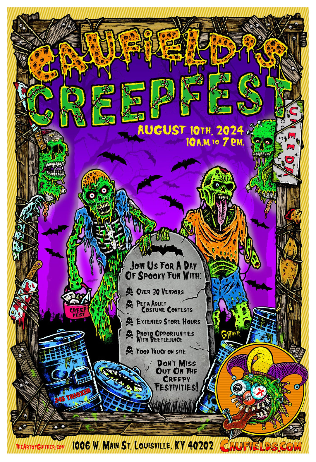 Caufield's CreepFest Poster