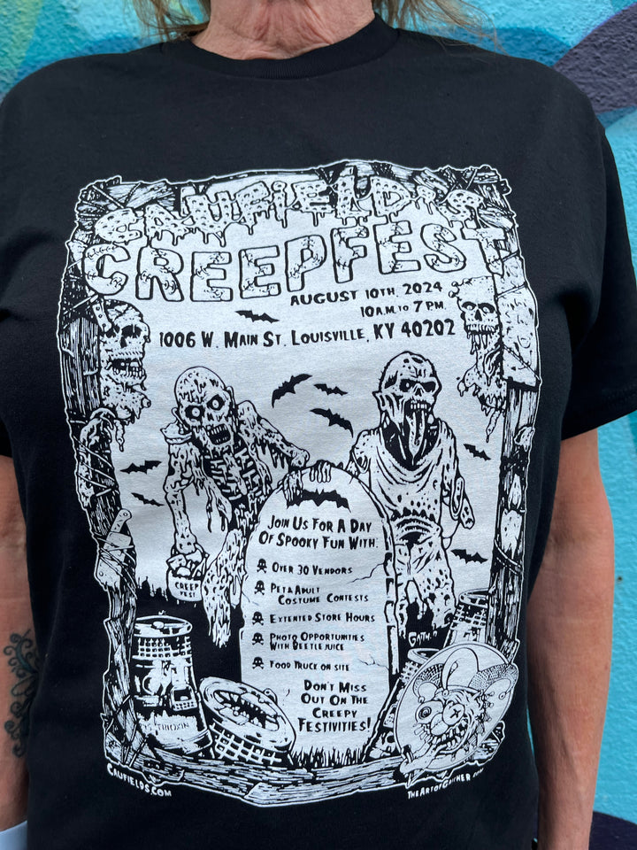Caufield's 2024 Creepfest T-Shirt