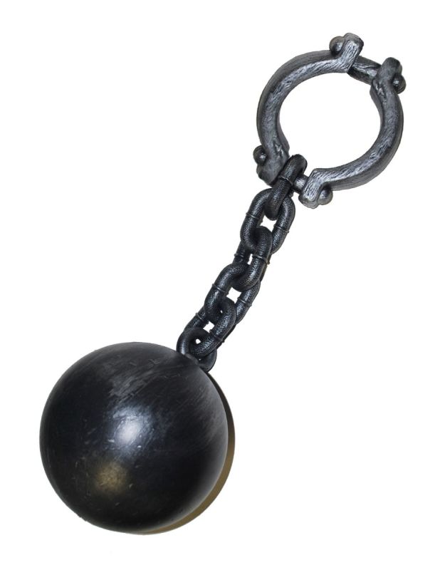 Jumbo Ball & Chain Prop