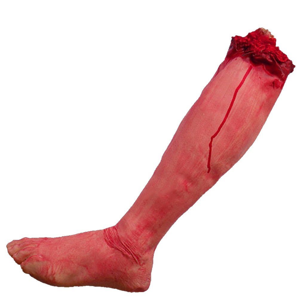 Vinyl Cut Off Severed Leg