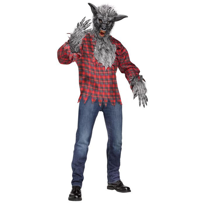 Grey Werewolf Costume