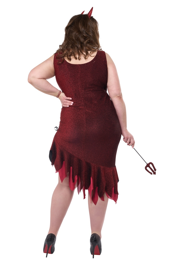Red Hot & Sizzling Costume - Adult Plus