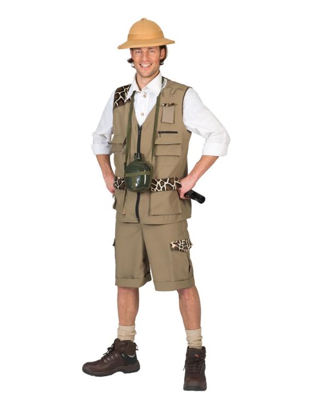 Safari Man Adult Costume