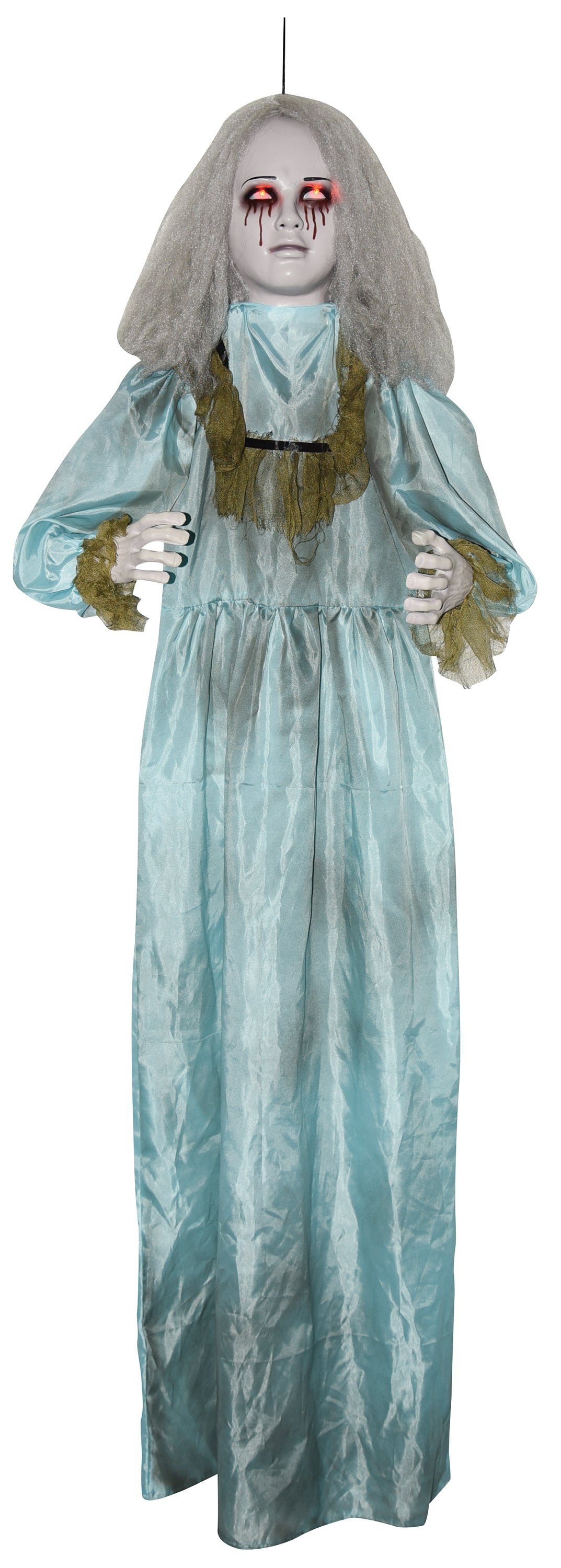60" Hanging Lady Animated Prop