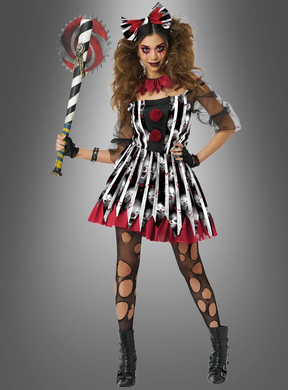 Savage Clown Women's Plus Size Costume 2X