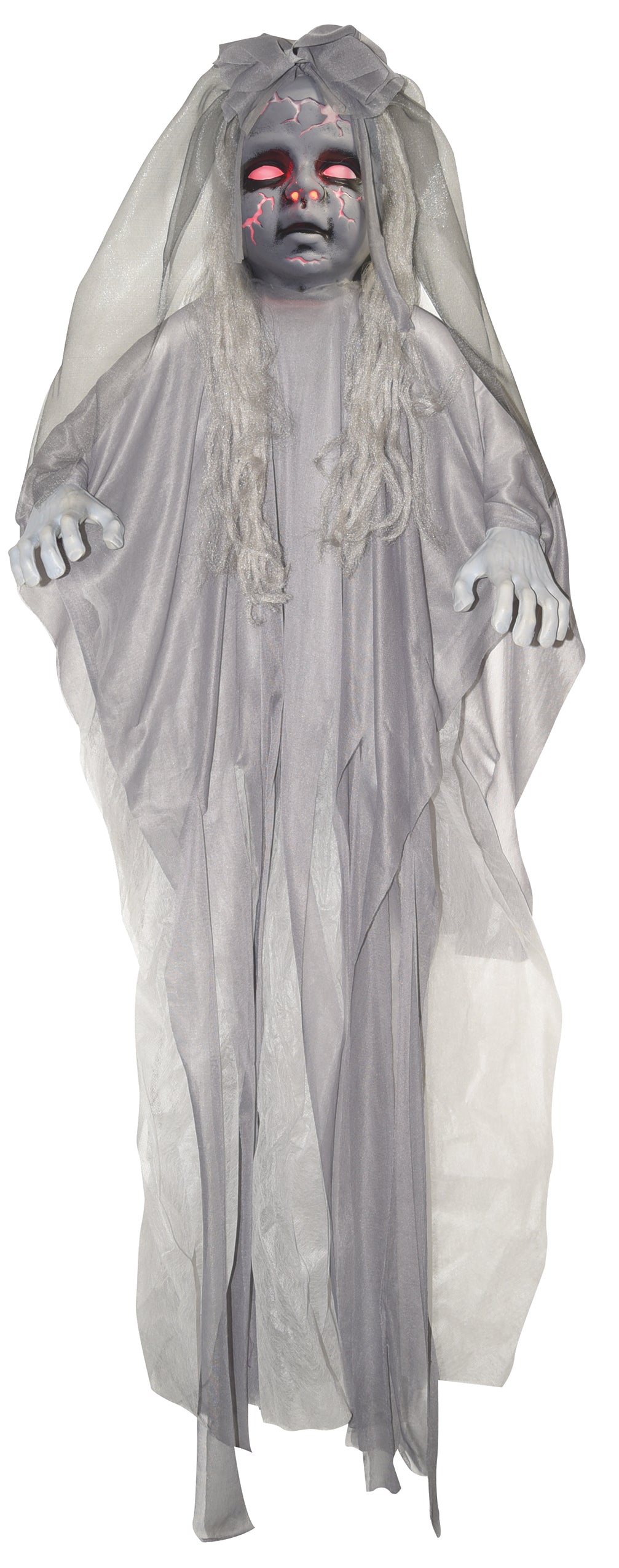 Hanging Light Up Girl Animated Prop
