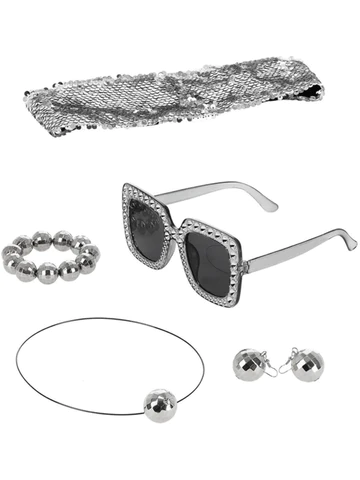 1970's Disco Ball Jewelry Kit