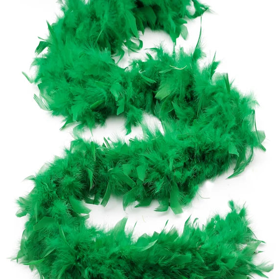 Green 60g Feather Boa
