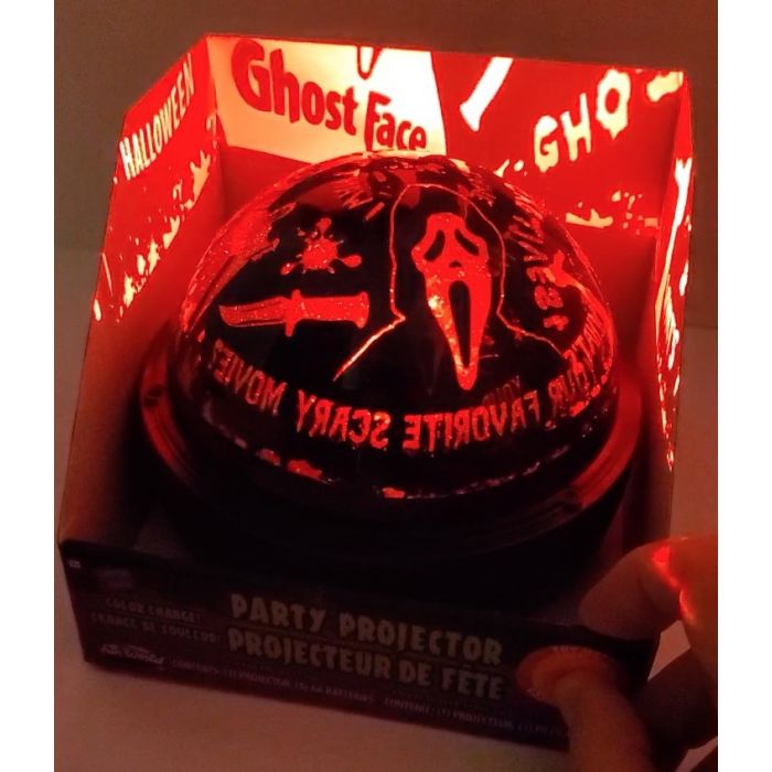 Ghost Face Halloween Party Projector