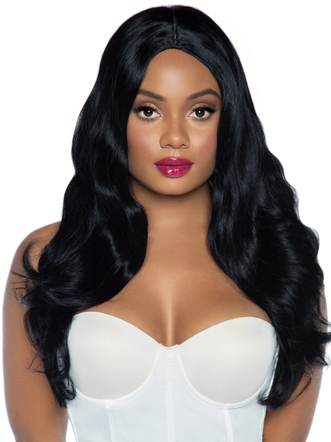 Long Wavy Black Wig
