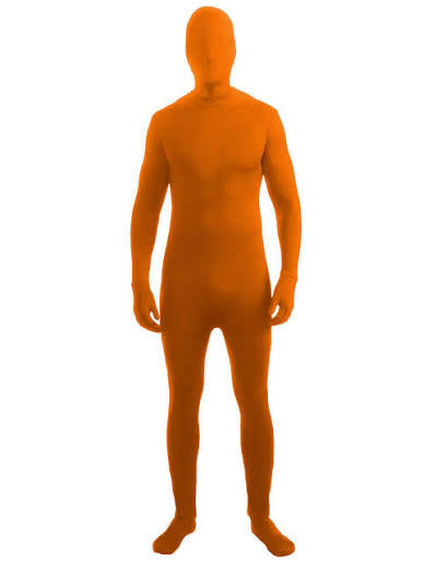 Orange Skin Suit Costume -Adult