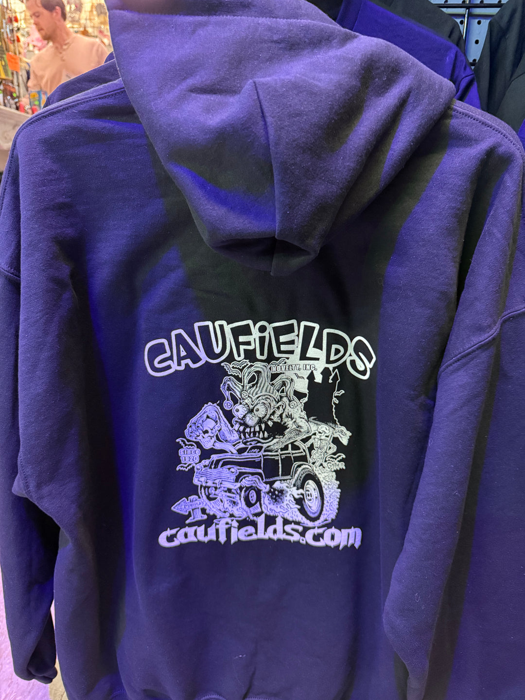 Caufield's Hearse Logo Hoodie Sweatshirt