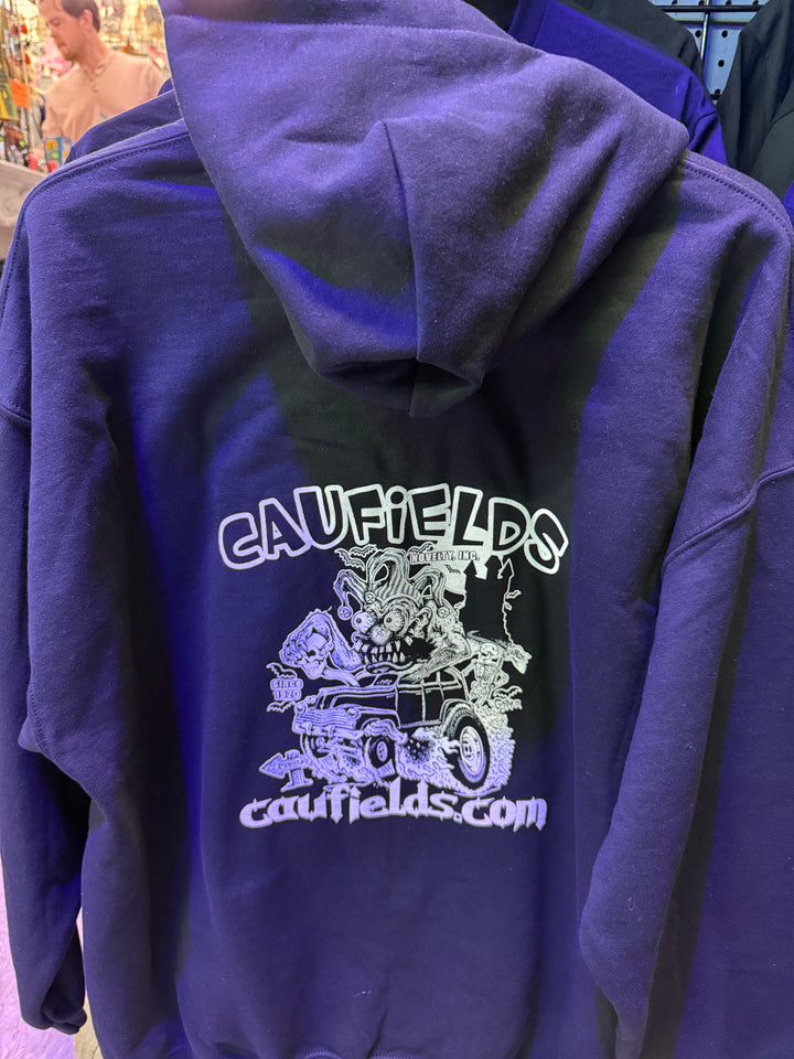 Caufield's Hearse Logo Hoodie Sweatshirt
