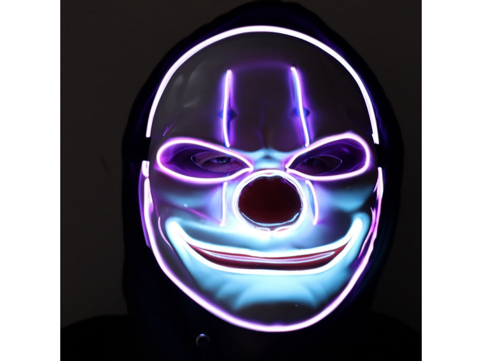 Light Up Clown Mask
