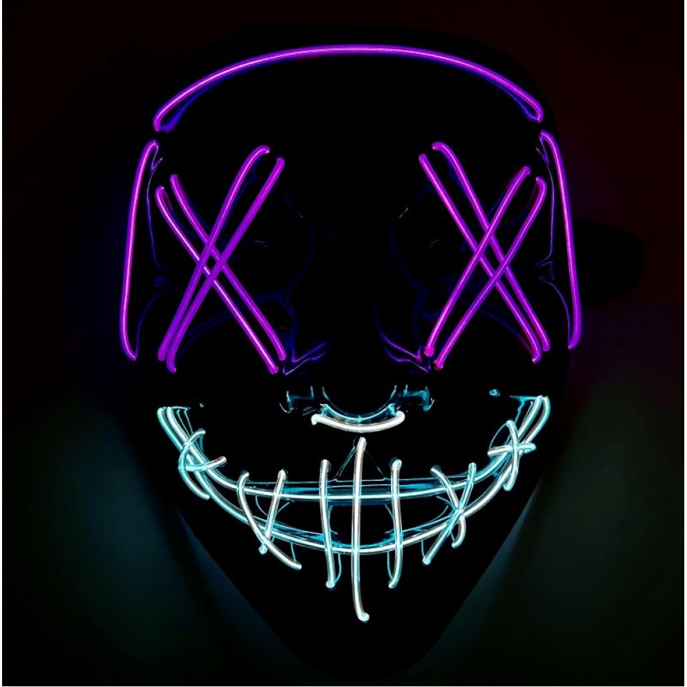 Light Up Neon Mask