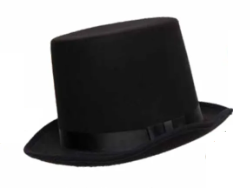 Felt Top Hat -Black