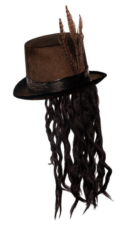 Voodoo Top Hat with Dreads