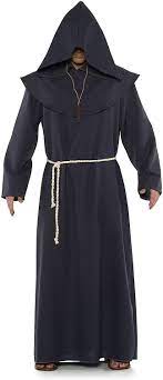 Monk Robe - Grey Adult Costume