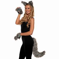 Werewolf Ears Tail and Paws Set