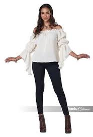 Women's Renaissance Peasant Blouse - Adult