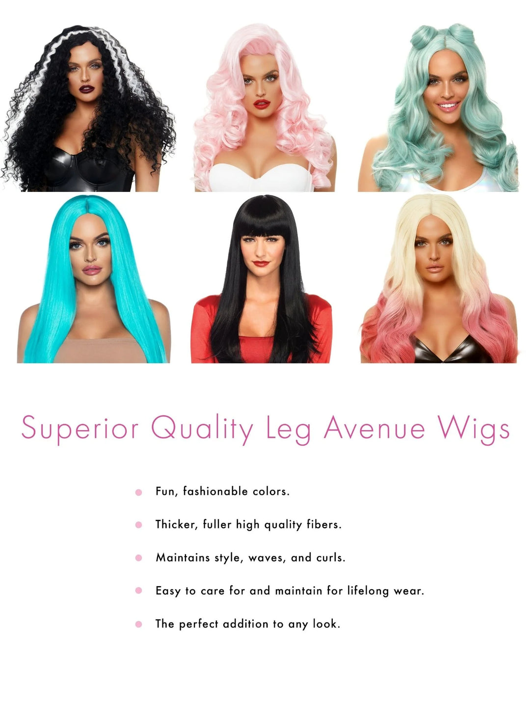 Mermaid Wave Long Wig - Purple