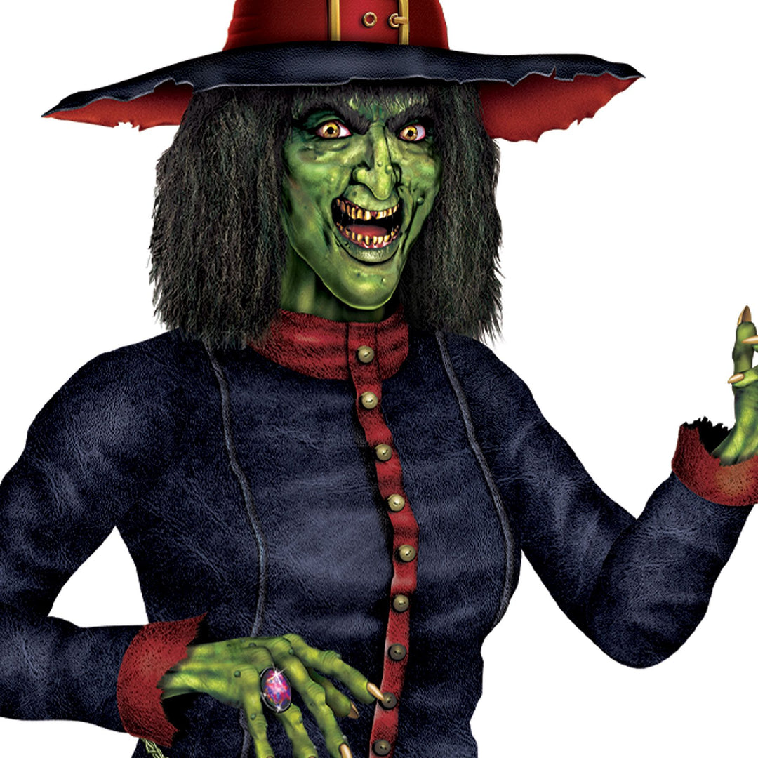 Jointed Witch Cutout 74"