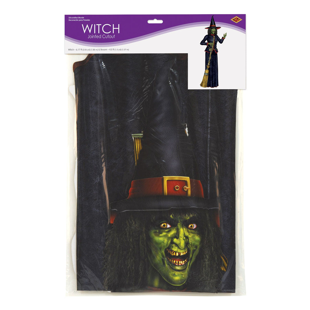 Jointed Witch Cutout 74"
