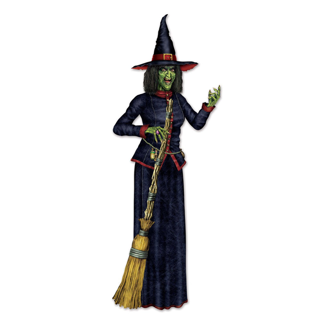 Jointed Witch Cutout 74"